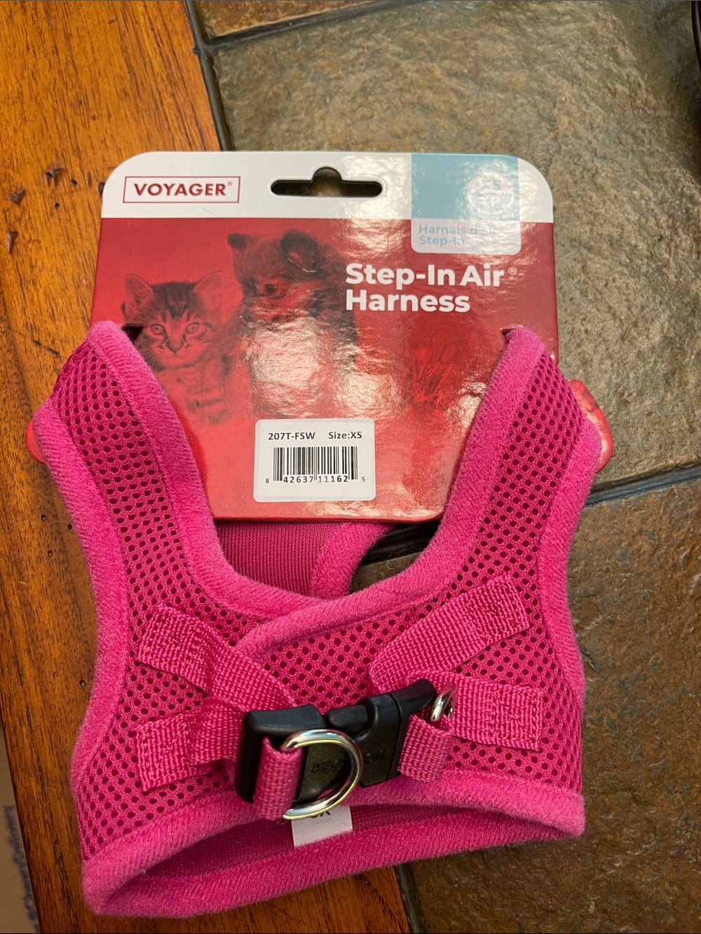 Step-In Air Dog or Cat  Harness - Pink